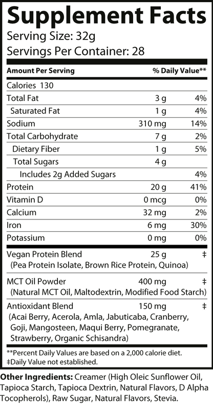 Elite 1 Plant Protein - Vanilla Milkshake