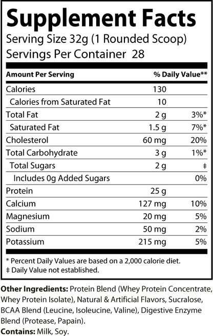 Elite Supreme - Whey Protein - Vanilla Milkshake